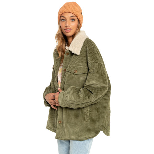 Billabong Γυναικείο μπουφάν Lucky Cord - Corduroy Jacket for Women